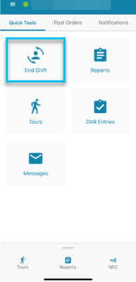 m-Post User Training - Start and End Shift (iOS) – GuardTek Help Center